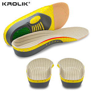 <span class=keywords><strong>Plantillas</strong></span> Ortopédicas de Gel para Pies Planos, Soporte de Arco Krolik, Almohadillas Ortopédicas para Zapatos, Alivio del Dolor para Hombres y Mujeres, para Zapatillas Deportivas - Product Image 1