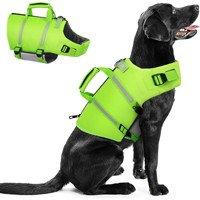 Gilet de sauvetage imperméable Oxford pour chiens de taille moyenne à grande, veste de flottabilité pour la sécurité aquatique