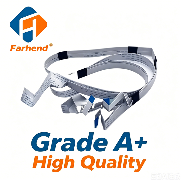 For L805 Print Head Cable Replacement Flat Cable 100% Compatible Metal & Rubber Spare Part for Inkjet Printer