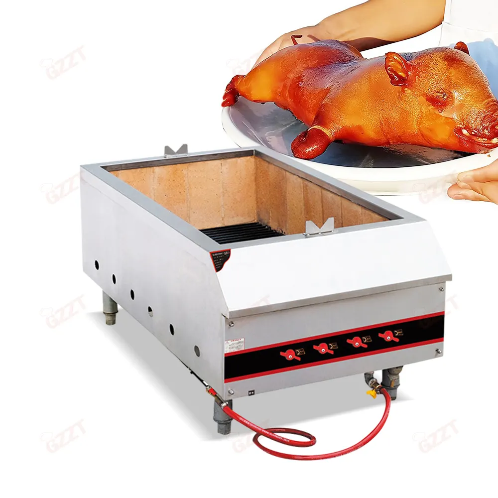 Pavo Cordero cabra cerdo máquina para asar pollo asador máquina barbacoa escupir asador oveja ganso parrilla barbacoa máquina para asar