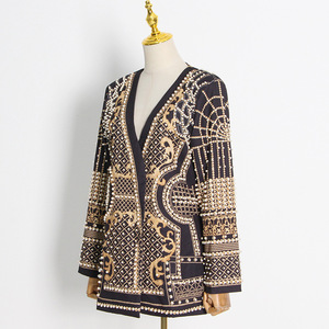 IU ING OT ELLs 2023 Fashion uuxury Eck ONG leeve lerech tro ETRO EADS lalazer acoat - Product Image 4