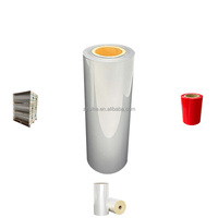 Film thermorétractable rigide en PVC transparent, multi-extrusion, étiquette manchon pour bouteilles de thé et café, prix usine