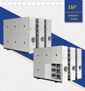 Tủ hồ sơ kim loại nhỏ gọn di động di động khối lượng Kệ thép di động kệ nhỏ gọn kệ lưu trữ Kệ nổi - Product Image 4