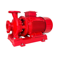 Pompe de circulation d'eau chaude verticale monophasée en fonte ductile à fonctionnement fluide, 380V, pour pompe à incendie