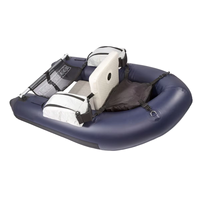 Petit tube gonflable portatif de flotteur de bateau de pêche à la mouche de PVC d'OEM pour une personne surfant l'aventure
