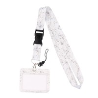 Lanière en polyester personnalisée pour la sensibilisation à l'autisme, sangle de sécurité détachable, vente en gros, fournitures pour écoles, PTA, PTO, collectes de fonds, direct usine