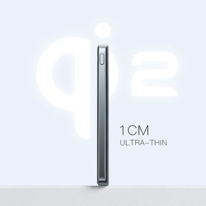 <span class=keywords><strong>Chargeur</strong></span> sans fil magnétique LISEN 15W, batterie externe portable 5000mAh, charge rapide, pack de batterie sans fil pour le bureau, les voyages et les activités de plein air - Product Image 2