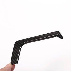 Johhar Ensemble trois pièces en fibre de carbone véritable pour Cayenne Tuning Pièces intérieures et extérieures Cadre de console centrale Autocollant de couverture - Product Image 4