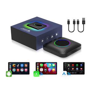 Boîte Carplay sans fil Carlin Tbox Led, boîte Android 13 à source ouverte, chipset QCM6225, 8 Go 128 Go, boîte Carplay Ai, adaptateur Android Carplay - Product Image 2