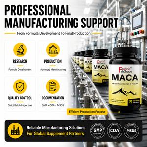 Fabricante de Marca Privada Shecome, Cápsulas de Maca para Apoyar la Energía y la Salud en Adultos, Suplemento Herbal de Maca, Pastillas para Agrandar el Pene - Product Image 4
