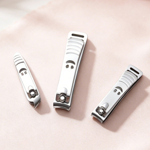 Hollowed-out non-slip stainless steel <b>nail</b> clippers, creative portable <b>nail</b> clippers, a handy <b>tool</b> for adult manicures at home. - Product Image 3