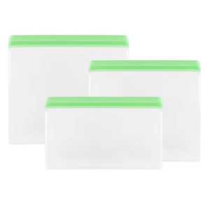 <span class=keywords><strong>Sac</strong></span> de <span class=keywords><strong>congélation</strong></span> <span class=keywords><strong>réutilisable</strong></span> et étanche avec logo personnalisé, 7 tailles, passe au lave-vaisselle, <span class=keywords><strong>sac</strong></span> à sandwich en silicone PEVA, plastique vinyle pour le stockage des aliments - Product Image 5