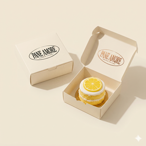 Boîte de boulangerie durable vérifiée par des agents - Solution d'emballage équilibrée en termes de carbone pour les marques alimentaires soucieuses de l'environnement - Product Image 1