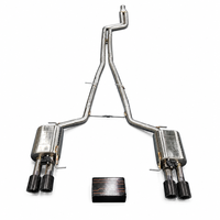 Système d'échappement Catback en acier inoxydable Performance Valvetronic pour Série 5 525i 528i 535i F10 3.0T Finition polie miroir 1,5 mm