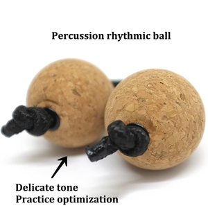 Bola Rítmica, Bola de Práctica Silenciosa, Instrumento Kashaka, Shakers Musicales, Instrumento Clásico Africano - Product Image 3