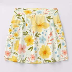 กางเกงขาสั้นเทนนิสโพลีเอสเตอร์ระบายอากาศสำหรับผู้หญิงมีโลโก้เอวด้านหน้าปรับแต่งได้ตามต้องการ - Product Image 6