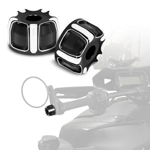 Embouts de bandes de poignée de guidon pour <span class=keywords><strong>Can</strong></span> <span class=keywords><strong>Am</strong></span> <span class=keywords><strong>Ryker</strong></span> Rally Edition Sport Ace 2019-2024 <span class=keywords><strong>Accessoires</strong></span> décoratifs de moto en aluminium - Product Image 1