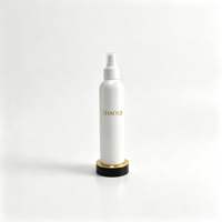 Flacon pulvérisateur à fine brume en HDPE de 175 ml, blanc, rechargeable, pour cosmétiques, soins de la peau, sérum, shampoing, lotion, crème pour le visage, vaporisateur à pompe, brume corporelle