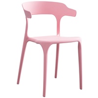 Chaise de bureau Horn-back, tabouret de bureau, chaise de salle à manger, chaise de relaxation pour usage domestique, mobilier de maison en plastique, style nordique