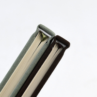 Servicio de Impresión de Cuadernos Personalizados Directo de Fábrica, Cubierta de Tela, Papel Offset FSC, Tinta a Base de Soya, Cinta Marcadora, Agenda, Planificador