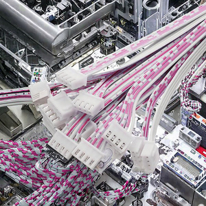 4-контактный кабель JST XH2.54-xh2.54-4pin 2,54 мм AWM 2468 26AWG плоский ленточный кабель для электроники красный и белый патч-корд кабель - Product Image 3