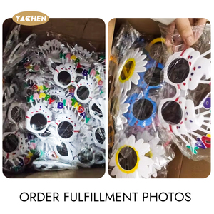 YACHEN - Gafas de Fiesta de Cumpleaños al por Mayor, Divertidos Accesorios para Fotos, Gafas de Sol para Niños y Adultos, Recuerdos de Fiesta de Cumpleaños - Product Image 5