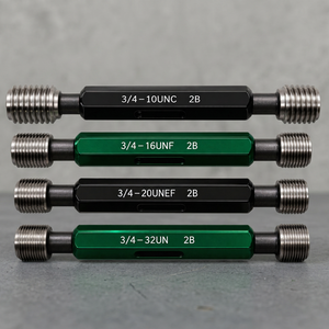 Jauges de calibrage de filetage unifié No0-80 UNF 2B à double extrémité GO NOGO, jauges de contrôle de filetage interne unifié, jauges de calibrage standard américaines - Product Image 6