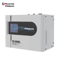 Estabilizador de Voltaje AVR sin Contacto con Control de Tiristor, 1KVA CA, Respuesta Rápida, Protección para Refrigeradores y Televisores, Monofásico