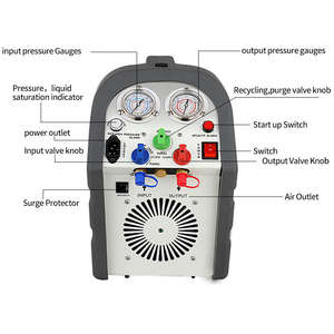 Station de récupération et de <span class=keywords><strong>recharge</strong></span> de réfrigérant Affichage numérique Machine de <span class=keywords><strong>recharge</strong></span> de climatisation pour CVC R410A <span class=keywords><strong>R32</strong></span> - Product Image 3