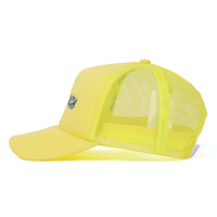 Casquettes ajustées Casquette de baseball Casquette en filet éponge Casquette de baseball brodée unie respirante creuse peut être motif d'impression de logo personnalisé