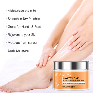 Lozione naturale per donne con burro per il corpo profumato E con vitamina Non grassa personalizzata - Product Image 5