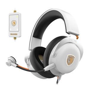 <span class=keywords><strong>Casque</strong></span> de <span class=keywords><strong>jeu</strong></span> SADES Spectre à double canal <span class=keywords><strong>avec</strong></span> contrôle du volume de discussion, audio haute résolution, filaire, son <span class=keywords><strong>virtuel</strong></span> 7.1 <span class=keywords><strong>avec</strong></span> micro - Product Image 1