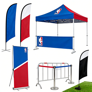 Set de Regalo Promocional con Logotipo Personalizado, Banderas de Mano, Banderas de Playa con Marca, Medallas, Trofeos, Artículos de Animación para Eventos Deportivos - Product Image 4