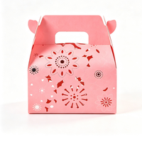 Boîte cadeau personnalisée en carton recyclable, plusieurs tailles, avec poignée, idéale pour les fêtes, mariages et cadeaux de fin d'année