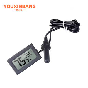 FY-12 Mini Conveniente Digital LCD Termômetro Sensor Higrômetro Medidor Geladeira Aquário Monitoramento Display Detector de Umidade - Product Image 5