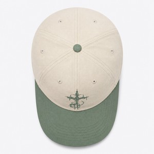 Custom Logo Flat Embroidery 6 <b>Waterproof</b> <b>Cap</b> Water Repellent Vintage Adjustable Unisex Sports Hat Leaf Design Wholesale Supplier - Product Image 6