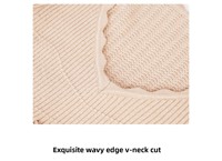 Robe en tricot personnalisée ODM/OEM pour femme, coupe trapèze, taille élastique, amincissante, mini-jupe fourreau, avec lacets, idéale pour l'été