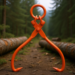 Pinze per Trascinamento Tronchi in Acciaio, 18 Pollici, Capacità 772 Libbre, Strumento per Movimentazione Legname, Sollevamento Tronchi a 2 Artigli - Product Image 2