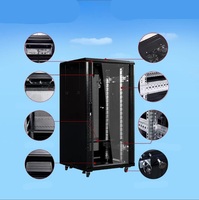 Armoires rack 2U/4U/6U/9U/12U/15U/18U/24U en acier laminé à froid pour équipements de surveillance réseau, amplificateurs et commutateurs – Chine