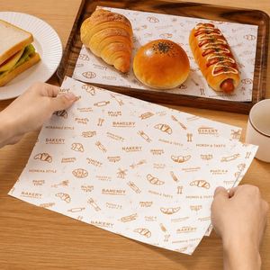 Placemat de Papel Personalizado con Diseño Vintage Yummy Doodle, Resistente al Aceite, 2026, con Logotipo para Cafetería - Product Image 5