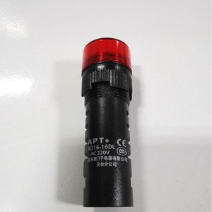 Ad16-16dl Voyant lumineux LED rouge AC 220V IP65 en plastique durable pour usage industriel - Product Image 2
