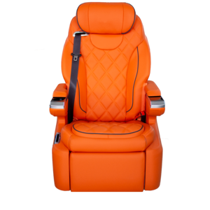 Asiento Trasero de Coche de Lujo Personalizado, Reclinable, de Cuero, Impermeable, con Cinturón de Seguridad de 3 Puntos, para Furgoneta, MPV, Toyota Hiace - Product Image 3