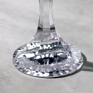 11.6 oz 330 ml verre à vin <span class=keywords><strong>en</strong></span> <span class=keywords><strong>cristal</strong></span> clair coupe à la main diamant filet d'amande cordon et perle élégant <span class=keywords><strong>service</strong></span> <span class=keywords><strong>de</strong></span> dîner - Product Image 5