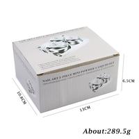 B1742 Ensemble de 3 coupelles à ongles en acier inoxydable, coupelles pour liquide acrylique, coupelles de stérilisation et de désinfection, outils de manucure pour salon