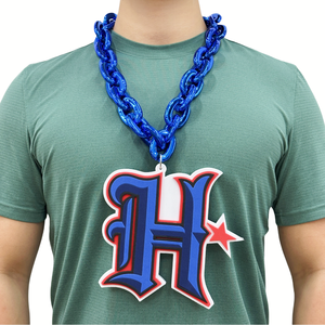 Collar de Cadena Personalizado 3D para Torneos de Rugby, Baloncesto y Hockey, con Imán Desmontable a través de Anillo, Figura Vibrante de EVA para Animadoras - Product Image 6