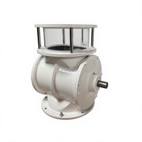 Vanne rotative à clapet pour poudre de maïs