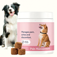 Friandises Apaisantes et Savoureuses au Bacon pour Chiens, 30 Unités, pour Soulager les Douleurs Articulaires et Musculaires, Marque Privée