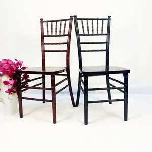 Chaise Chiavari en bois de hêtre et laine, empilable, pour salle <span class=keywords><strong>à</strong></span> manger, vente en gros, meilleure vente pour usine de production - Product Image 1
