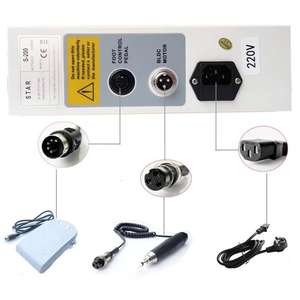 Micro motore di controllo del micromotore dentale Brushless ad alta velocità 60000RPM per la macchina di lucidatura manipolo da laboratorio fonte di energia elettrica - Product Image 5