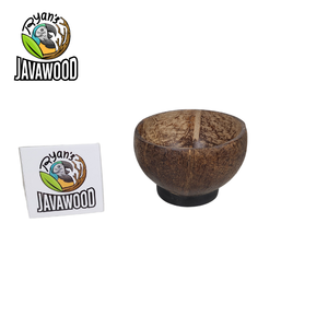 Meilleure vente bol naturel fait à la main de haute qualité en coquille de noix de coco bol en noix de coco original d'indonése - Product Image 3